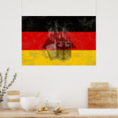 Markering en symbolen van Duitsland ID152 Poster (Kitchen)