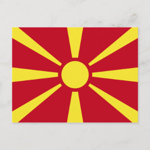 Markering Macedonië Briefkaart