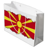 Markering Macedonië Groot Cadeauzakje (Achterkant Gekanteld)