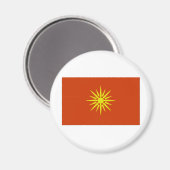 Markering Macedonië Magneet (Voorkant / Achterkant)