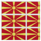 Markering Macedonië Stof (Close Up)