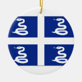 Markering Martinique (Frankrijk) Keramisch Ornament (Voorkant)