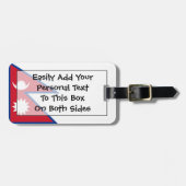 Markering Nepal - Easy ID Personal Bagagelabel (Voorkant horizontaal)