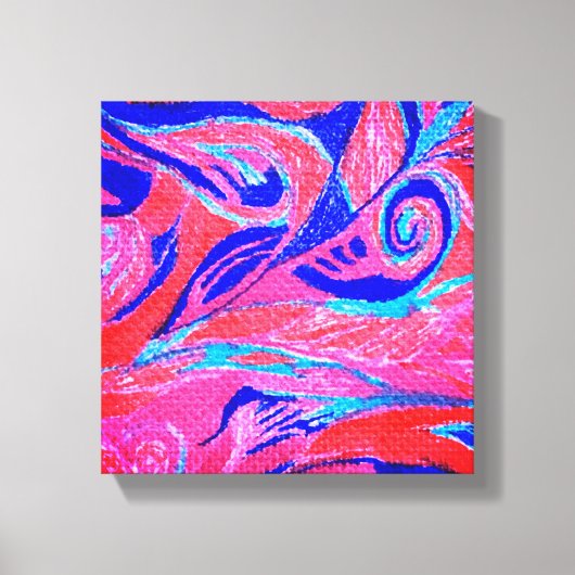 Markering op Canvas Afdruk (Voorkant)