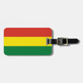 Markering van Bolivia Bagagelabel (Voorkant horizontaal)