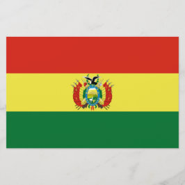 Markering van Bolivia Briefpapier