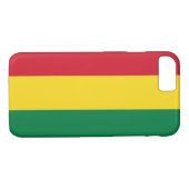 Markering van Bolivia Case-Mate iPhone Case (Achterkant (Horizontaal))