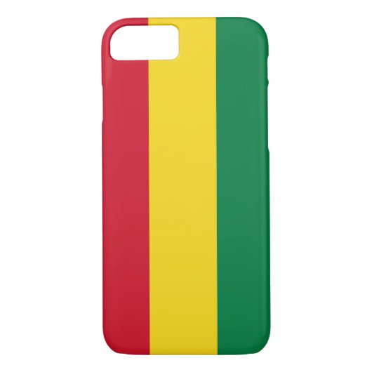 Markering van Bolivia Case-Mate iPhone Case (Achterkant)