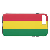 Markering van Bolivia Case-Mate iPhone Case (Achterkant (Horizontaal))