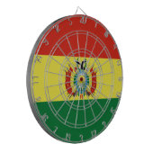 Markering van Bolivia Dartbord (Voorkant Links)