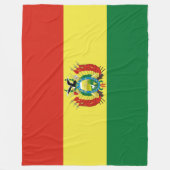 Markering van Bolivia Fleece Deken (Voorkant)