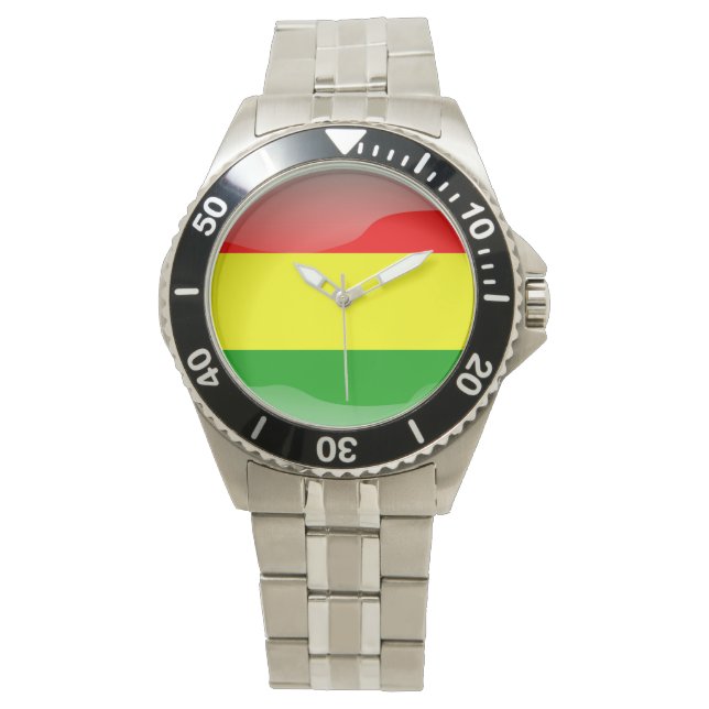 Markering van Bolivia Horloge (Voorkant)