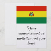 Markering van Bolivia Kaart (Voorkant / Achterkant)