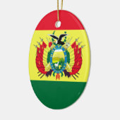 Markering van Bolivia Keramisch Ornament (Links)