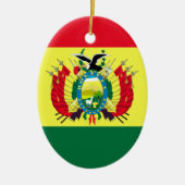 Markering van Bolivia Keramisch Ornament (Voorkant)