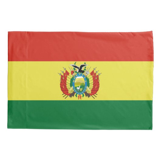 Markering van Bolivia Kussensloop (Achterkant)