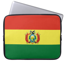 Markering van Bolivia Laptop Sleeve