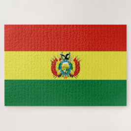 Markering van Bolivia Legpuzzel