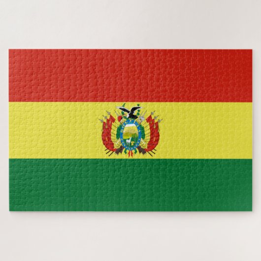 Markering van Bolivia Legpuzzel (Horizontaal)
