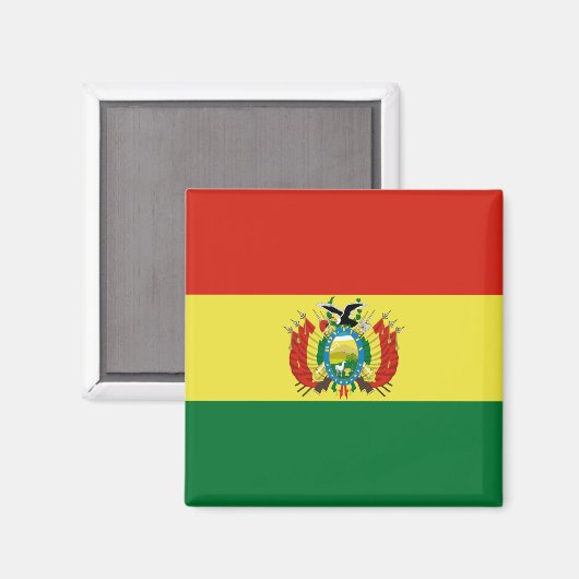 Markering van Bolivia Magneet (Voorkant / Achterkant)