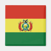 Markering van Bolivia Magneet (Voorkant)