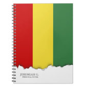 Markering van Bolivia Notitieboek (Voorkant)