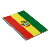 Markering van Bolivia Notitieboek (Rechterzijde)