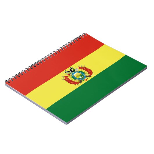 Markering van Bolivia Notitieboek (Linkerzijde)
