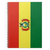 Markering van Bolivia Notitieboek (Voorkant)