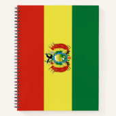 Markering van Bolivia Notitieboek (Voorkant)