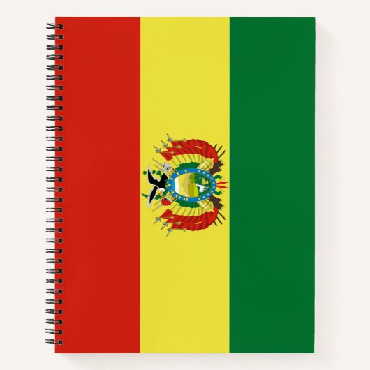 Markering van Bolivia Notitieboek (Voorkant)