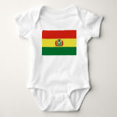 Markering van Bolivia Romper (Voorkant)