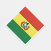 Markering van Bolivia Servet (Hoek)