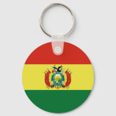 Markering van Bolivia Sleutelhanger (Achterkant)