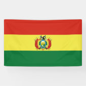 Markering van Bolivia Spandoek (Horizontaal)