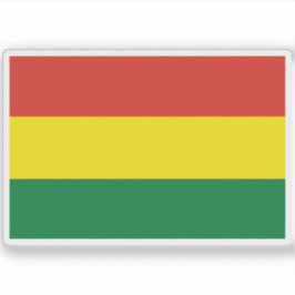 Markering van Bolivia Sticker