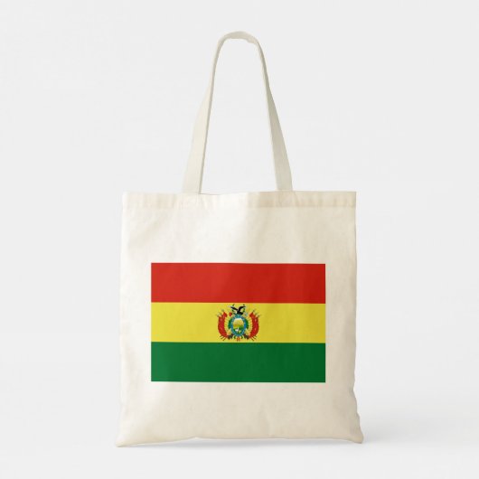 Markering van Bolivia Tote Bag (Achterkant)