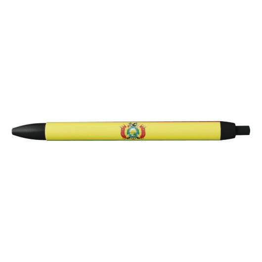 Markering van Bolivia Zwarte Inkt Pen (Voorkant)