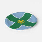 Markering van Borden van Derbyshire Paper Papieren Bordje (Gekanteld)