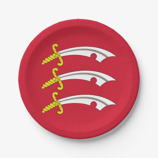 Markering van Borden van Essex Paper Papieren Bordje (Voorkant)