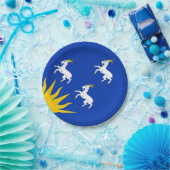 Markering van Borden van Merionethshire Paper Papieren Bordje (Feest)