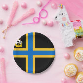 Markering van Borden van taaigorven Papieren Bordje (Feest)