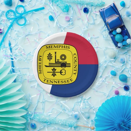 Markering van Borden van televisiescherm Papieren Bordje (Feest)