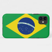 Markering van Braziliaans iPhone 5-Hoesje Case-Mate iPhone Case (Achterkant (horizontaal))