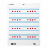 Markering van Chicago Label (Full Sheet)