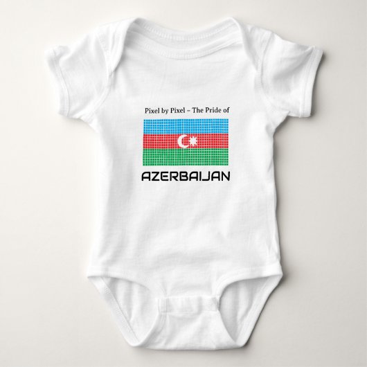 Markering van de Azerbeidzjan Romper (Voorkant)