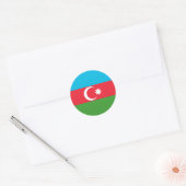 Markering van de Azerbeidzjan Ronde Sticker (Envelop)