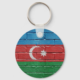 Markering van de Azerbeidzjan Sleutelhanger