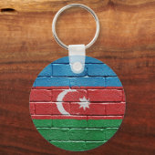 Markering van de Azerbeidzjan Sleutelhanger (Voorkant)