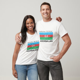 Markering van de Azerbeidzjan T-shirt